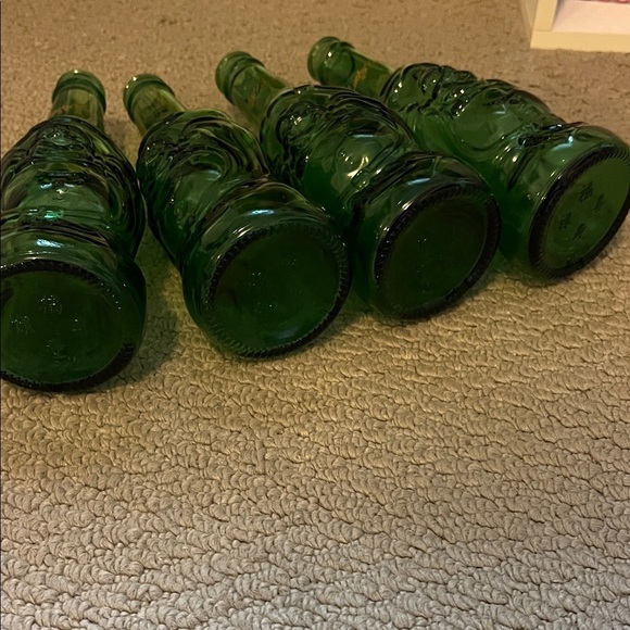 Set of Four Green Buddha Bottles - Picture 2 of 4